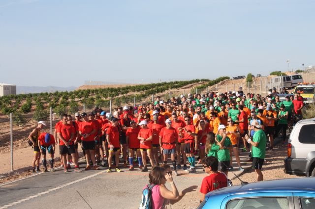 Más de 200 personas participan en la I Vuelta al Cabezo Gordo