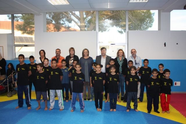 Puesta en marcha de un curso de taekwondo dirigido a menores de origen extranjero residentes en Torre Pacheco