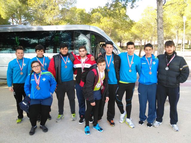 Éxito del Club de Atletismo de Roldán en el criterium de lanzamientos celebrado en Yecla