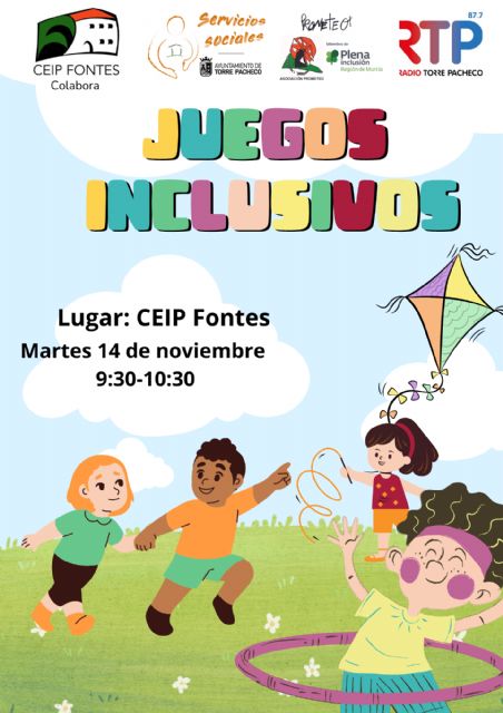 Jornada de juegos inclusivos en el CEIP Fontes