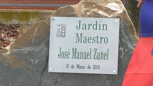 Denominación de un espacio público en reconocimiento a José Manuel Zuñel Ballester