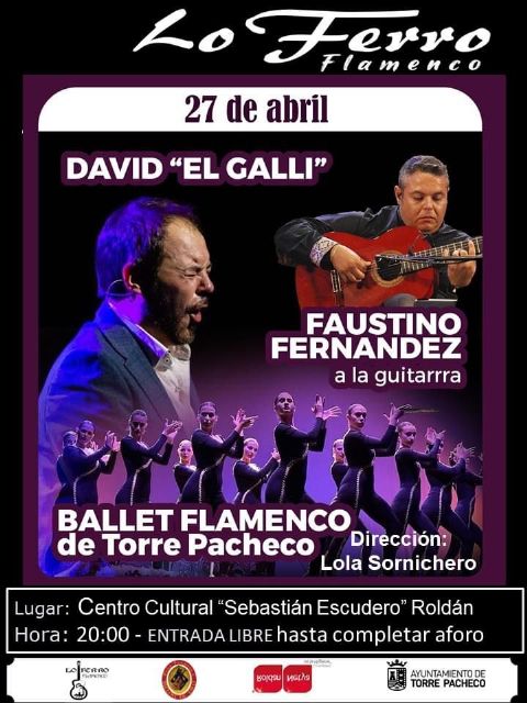El Ballet Flamenco de Torre Pacheco debuta en el Teatro Sebastián Escudero