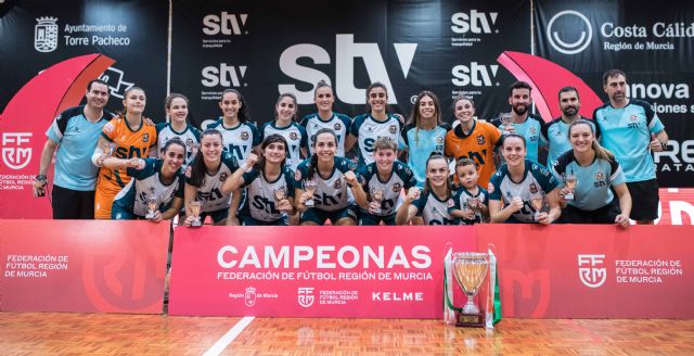 STV Roldán se proclama campeón de la Copa Presidente FFRM de Fútbol Sala Femenino