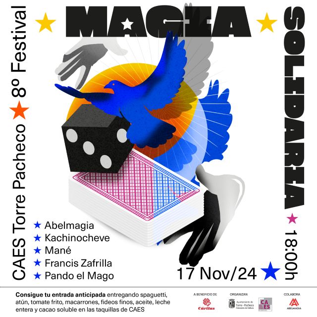 El Festival de Magia Solidaria vuelve al CAES el 17 denoviembre