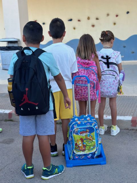 El curso escolar arranca hoy en Torre Pacheco