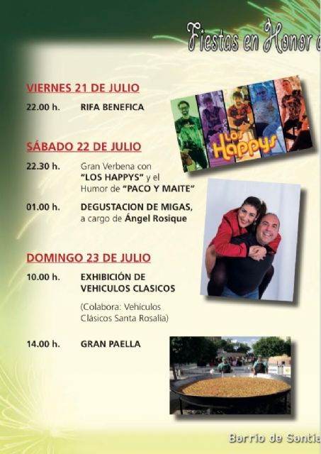 Fiestas de Santiago en Torre Pacheco