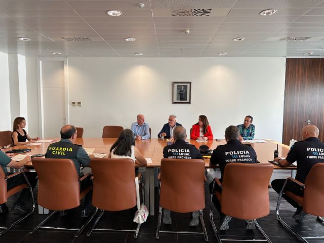 Reunión de la Junta Local de Seguridad de Torre Pacheco